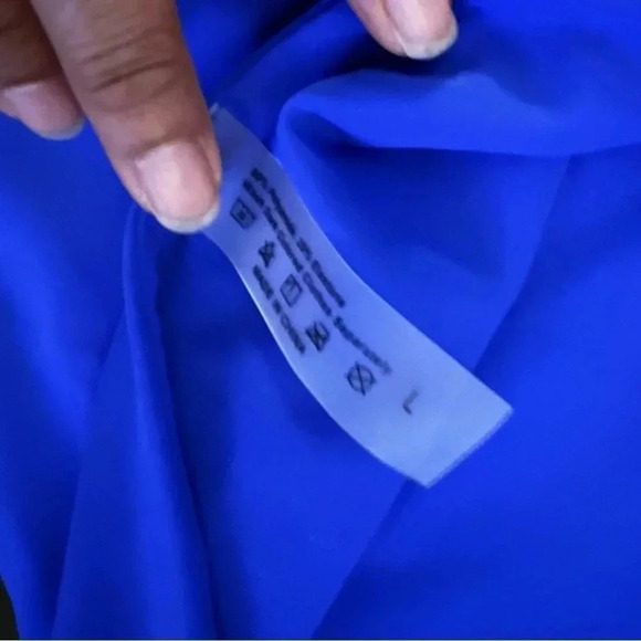 Royal Blue Tempt Me Two Piece Swimsuit Top is a size 20W Bottom Size Large - Picture 6 of 7